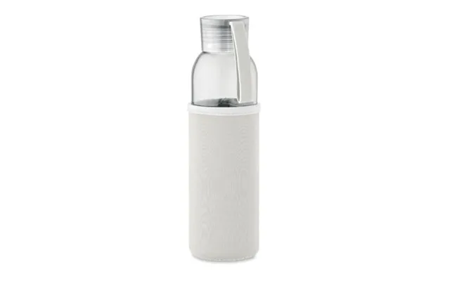 Promotional Recycled Glass Bottle 500 Ml Beige Branded With Your Logo
