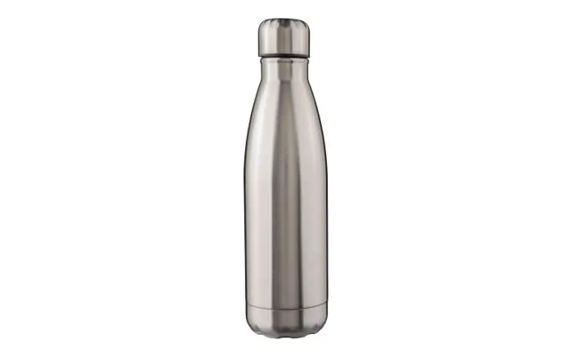 Promotional Recycled Stainless Steel Double-walled Flask 500 Ml Clifford Silver Branded With Your Logo