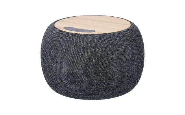 Promotional Recyled Bamboo Speaker Lyle Black Branded With Your Logo