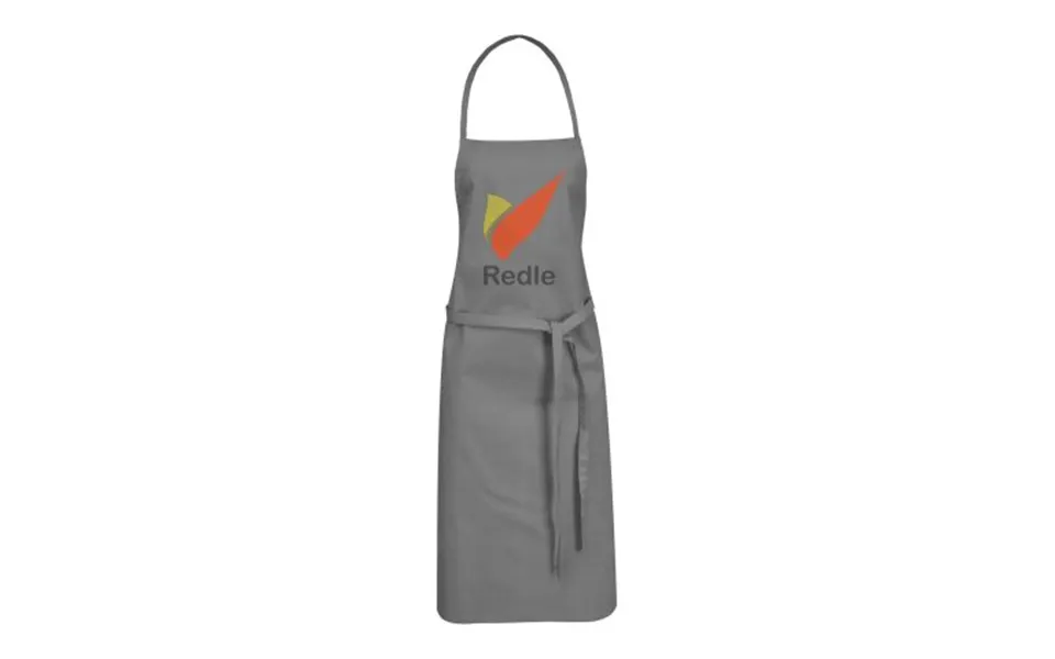 Promotional Reeva 180 G M Apron Grey Branded With Your Logo