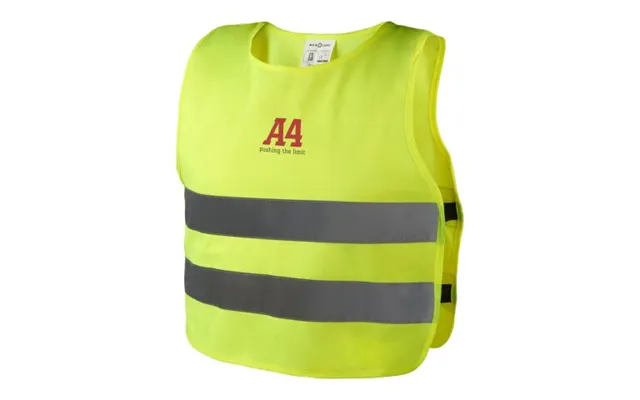 Promotional Reflective Unisex Safety Vest Neon Yellow Branded With Your Logo