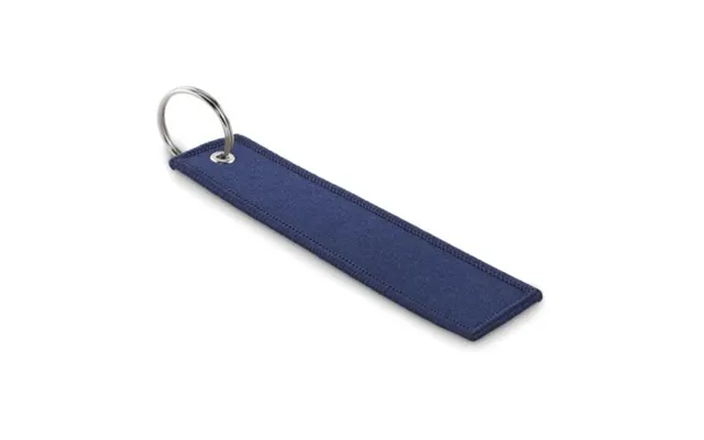 Promotional Remove Before Flight Key Ring Navy Blue Branded With Your Logo