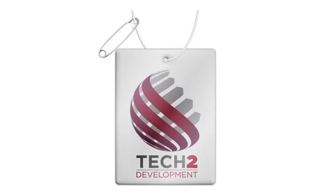 Promotional Rfx H-12 Rectangular Lightweight Reflective Pvc Hanger - Large White Branded With Your Logo