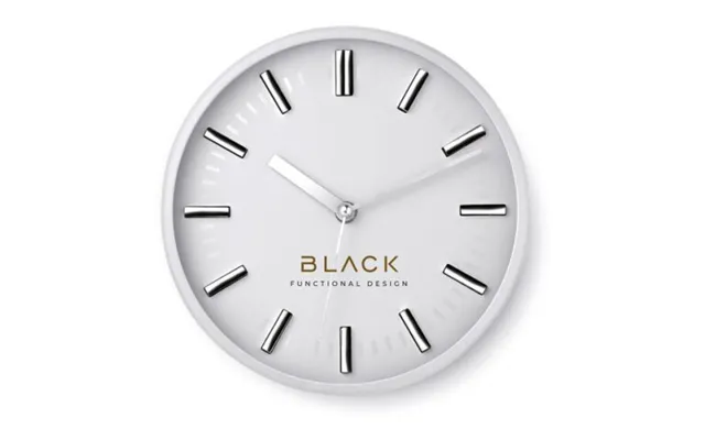 Promotional Round Shape Wall Clock White Custom Branded Merch With Logo For Bulk Corporate Gifts