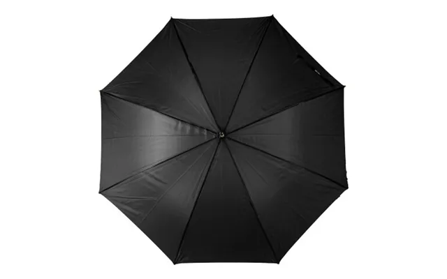 Promotional Rpet 190t Automatic Golf Umbrella Milan Black Custom Branded Merch With Logo For Bulk Corporate Gifts