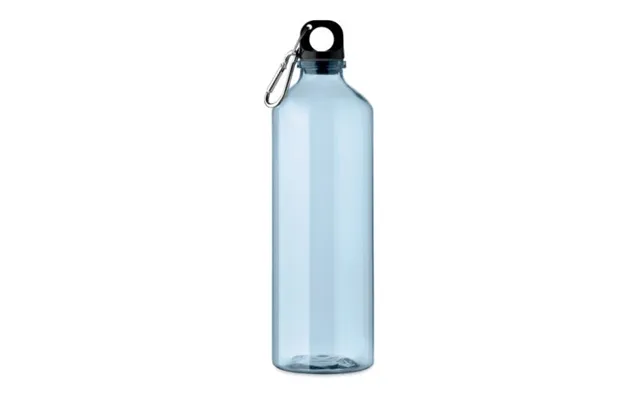 Promotional Rpet Bottle 750ml Transparent Light Blue Custom Branded Merch With Logo For Bulk Corporate Gifts