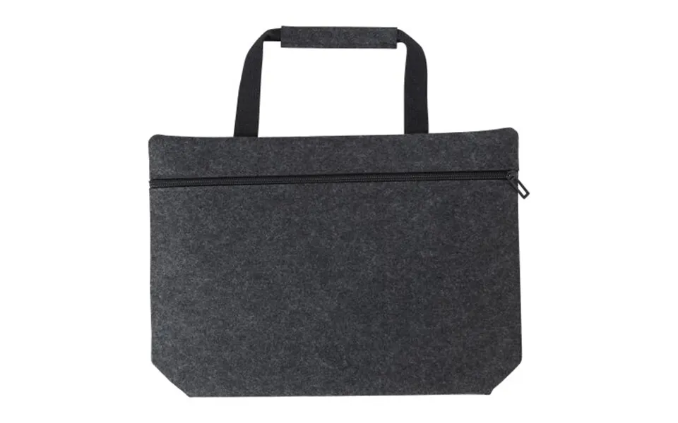 Promotional Rpet Felt Document Bag Scarlett Dark Grey Branded With Your Logo