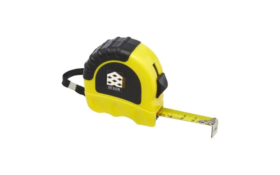 Promotional Rule 5-metre Rcs Recycled Plastic Measuring Tape Yellow Branded With Your Logo