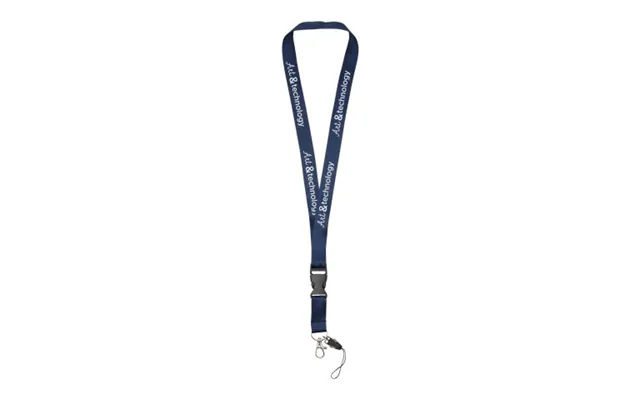 Promotional Sagan Phone Holder Lanyard With Detachable Buckle Deep Blue Branded With Your Logo product image