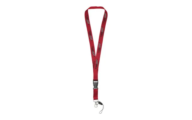 Promotional Sagan Phone Holder Lanyard With Detachable Buckle Red Branded With Your Logo product image