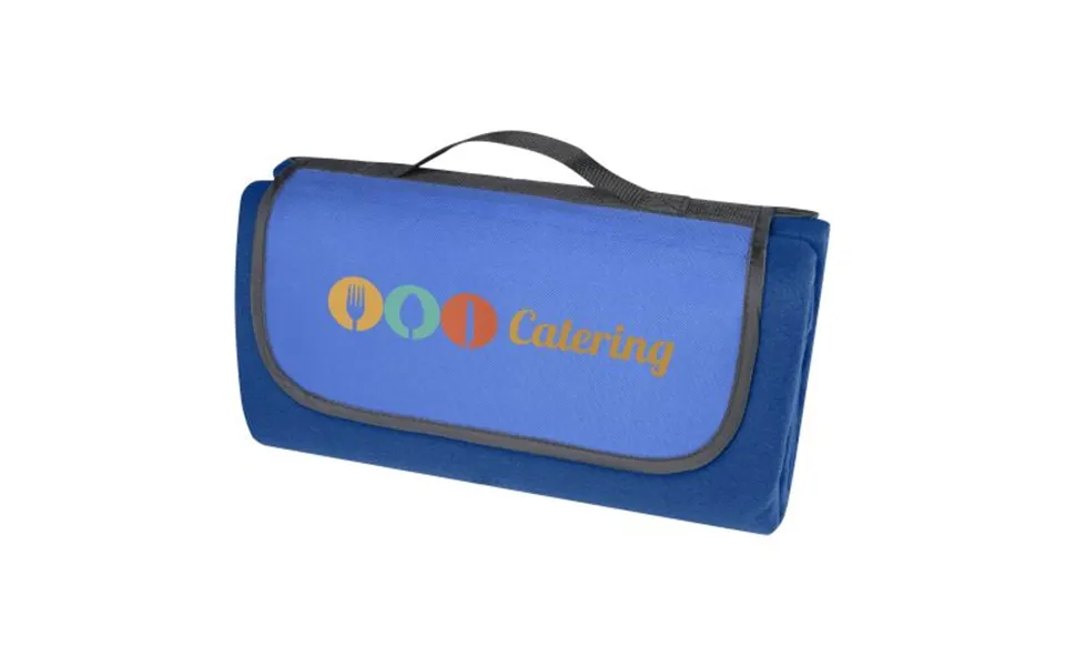 Promotional Salvie Recycled Plastic Picnic Blanket Royal Blue Branded With Your Logo