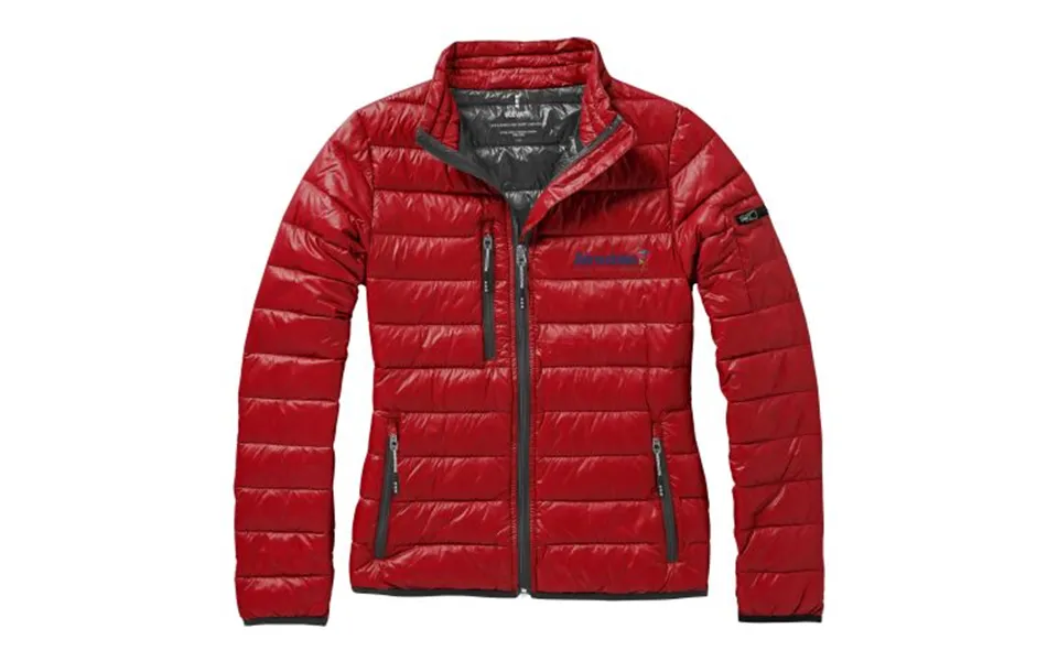 Promotional Scotia Women's Lightweight Down Jacket Red Branded With Your Logo