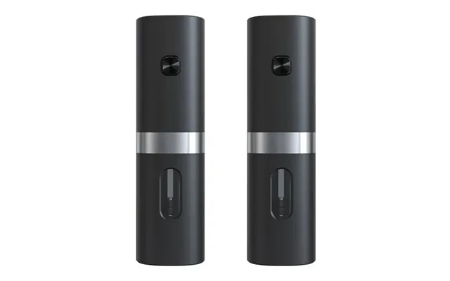 Promotional Scx.design K02 Electric Salt & Pepper Grinder Set Solid Black-silver Not Available Custom Branded Merch With