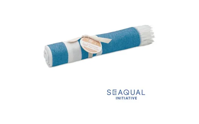 Promotional Seaqual Hammam Towel 100x170 Turquoise Branded With Your Logo