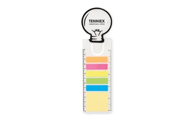 Promotional Seed Paper Bookmark W Memo Pad White Custom Branded Merch With Logo For Bulk Corporate Gifts