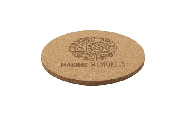 Promotional Sencha Cork Coaster Natural Branded With Your Logo