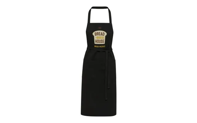 Promotional Shara 240 G M2 Aware Recycled Apron Solid Black Branded With Your Logo product image