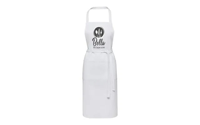 Promotional Shara 240 G M2 Aware Recycled Apron White Branded With Your Logo product image