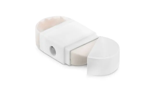 Promotional Sharpener And Eraser White Custom Branded Merch With Logo For Bulk Corporate Gifts product image