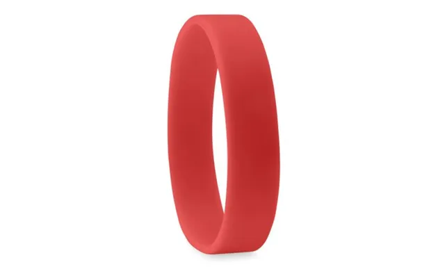 Promotional Silicone Wristband Red Branded With Your Logo