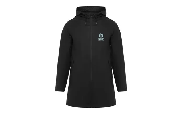 Promotional Sitka Men's Raincoat Solid Black Branded With Your Logo