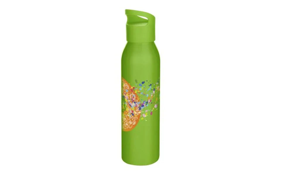 Promotional Sky 650 Ml Rcs Recycled Single Wall Stainless Steel Water Bottle Apple Green Branded With Your Logo