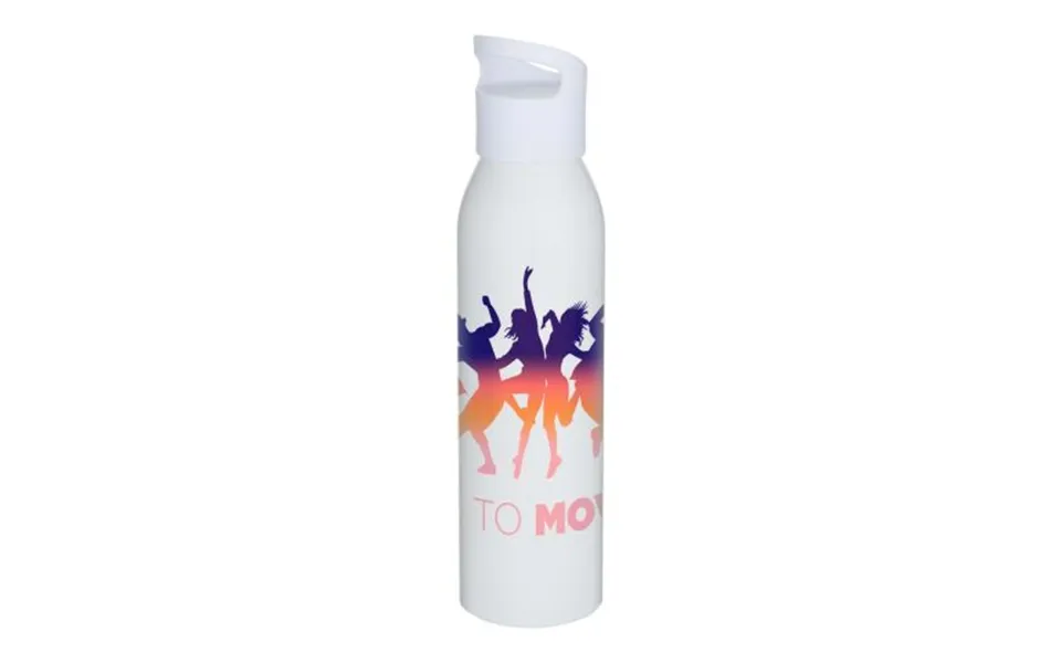 Promotional Sky 650 Ml Rcs Recycled Single Wall Stainless Steel Water Bottle White Branded With Your Logo