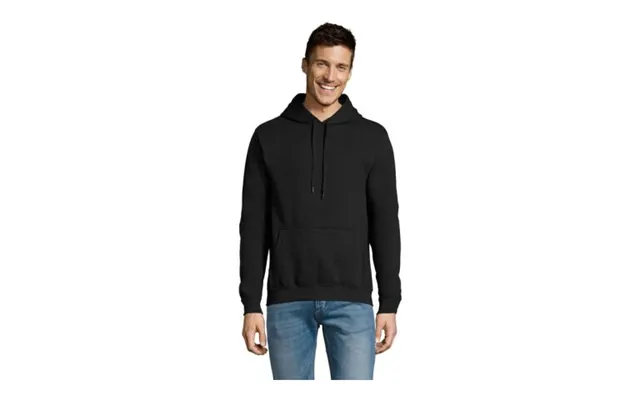 Promotional Slam Unisex Hooded Sweater Black Branded With Your Logo