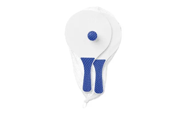Promotional Small Beach Tennis Set Royal Blue Branded With Your Logo