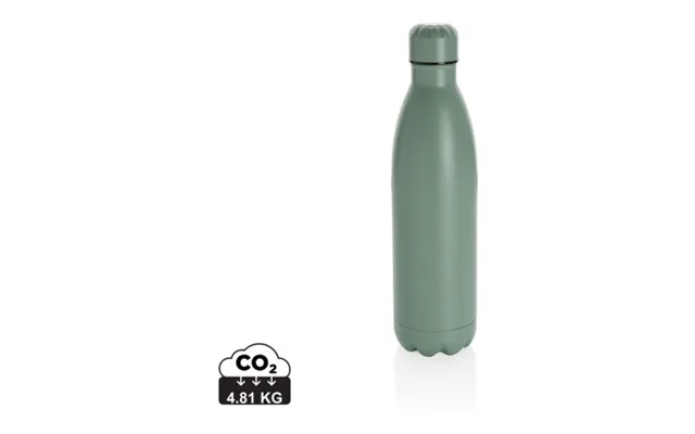 Promotional Solid Colour Vacuum Stainless Steel Bottle 750ml Green Branded With Your Logo