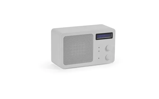 Promotional Soundview Speaker Rabs 3600mah. 10h Playtime. Lcd Display Silver Branded With Your Logo