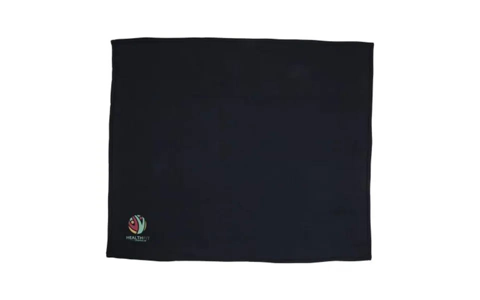 Promotional Springwood Soft Fleece And Sherpa Plaid Blanket Navy-off White Branded With Your Logo