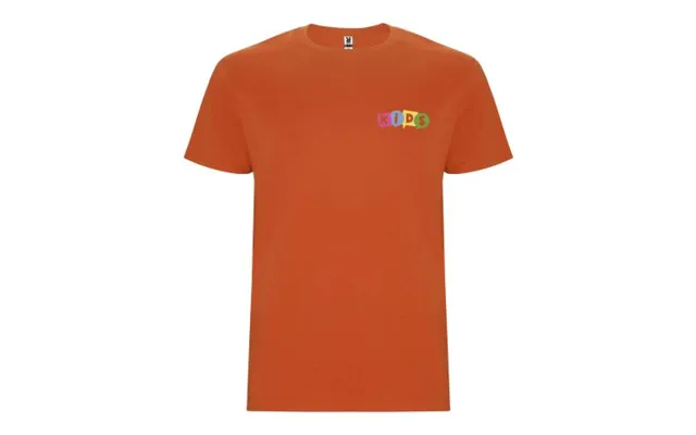Promotional Stafford Short Sleeve Kids T-shirt Orange Branded With Your Logo