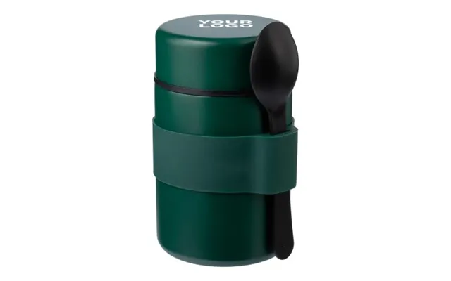 Promotional Stainless Steel Double Walled Lunch Pot Niko Green Custom Branded Merch With Logo For Bulk Corporate Gifts product image