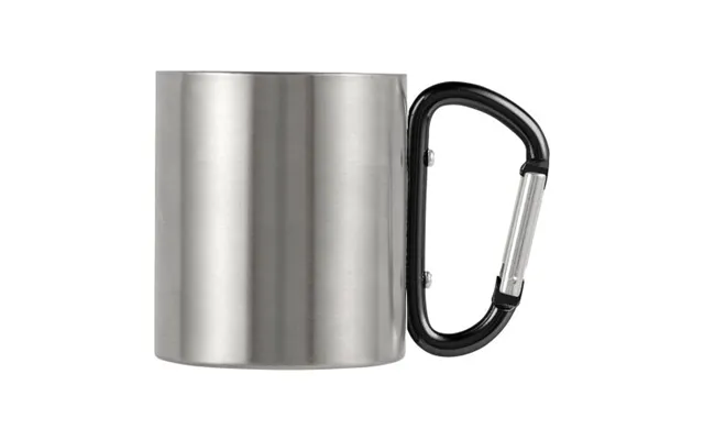 Promotional Stainless Steel Double Walled Mug Nella Black