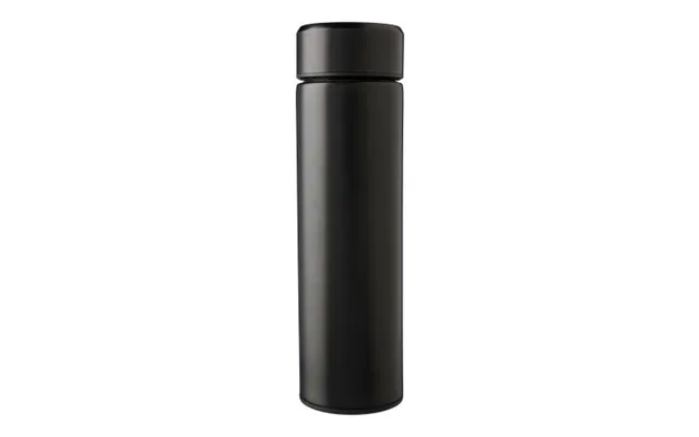 Promotional Stainless Steel Double-walled Flask 425 Ml Mary Black Custom Branded Merch With Logo For Bulk Corporate Gift