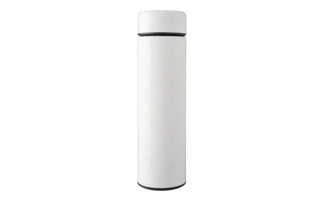 Promotional Stainless Steel Double-walled Flask 425 Ml Mary White Custom Branded Merch With Logo For Bulk Corporate Gift