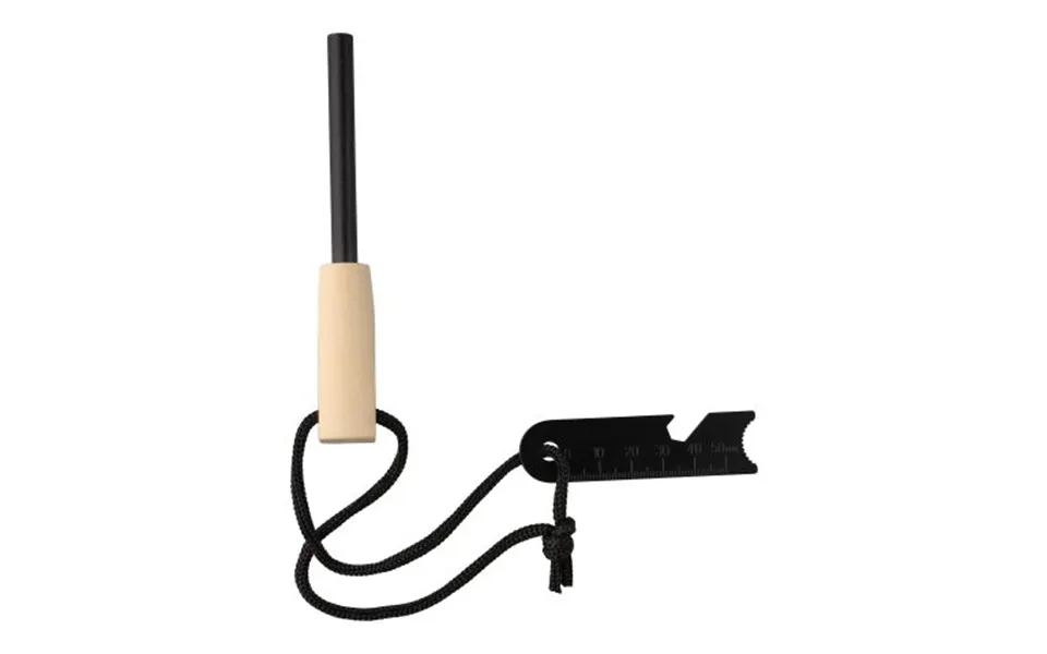 Promotional Stainless Steel Firestarter Rod Azra Brown Branded With Your Logo