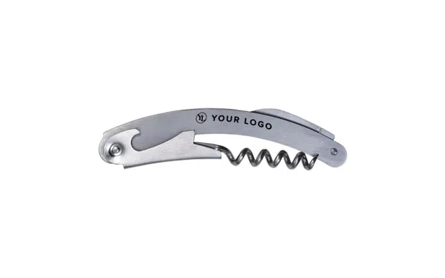 Promotional Stainless Steel Waiter's Knife Dana Silver Custom Branded Merch With Logo For Bulk Corporate Gifts