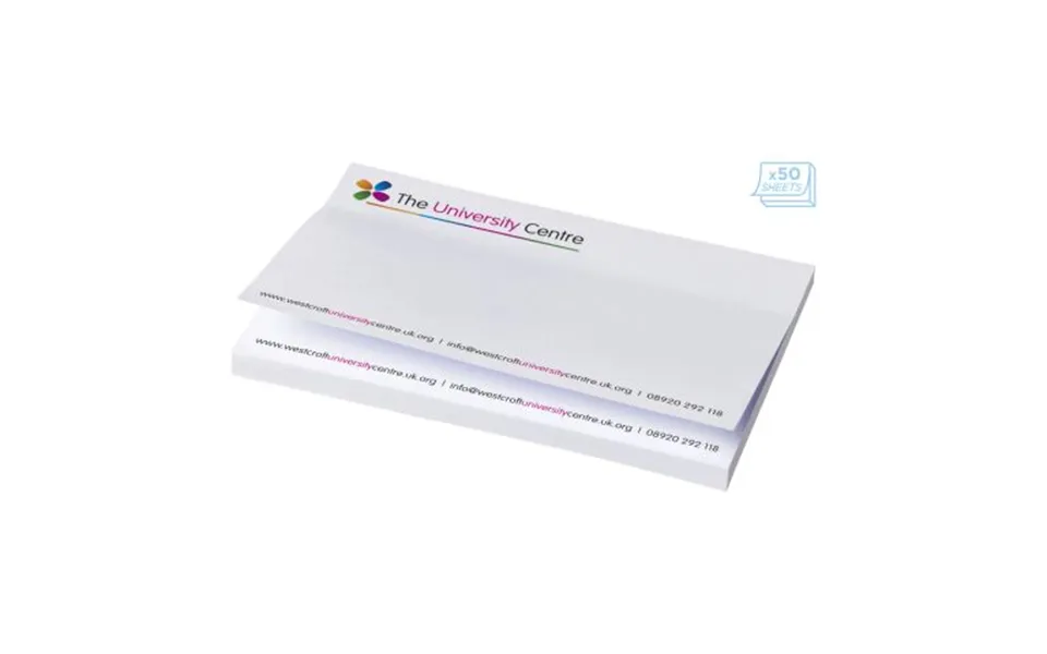 Promotional Sticky-mate Sticky Notes 150x100mm White Branded With Your Logo