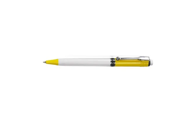 Promotional Stilolinea Raja Plastic Ballpen Norina Yellow Branded With Your Logo