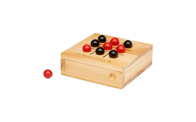 Promotional Strobus Wooden Tic-tac-toe Game Natural Branded With Your Logo