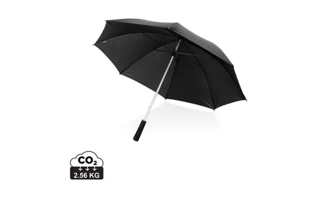 Promotional Swiss Peak Aware Ultra-light Manual 25 Alu Umbrella Black Branded With Your Logo