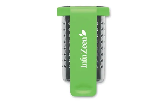 Promotional Tea Infuser With Hook Lime Custom Branded Merch With Logo For Bulk Corporate Gifts