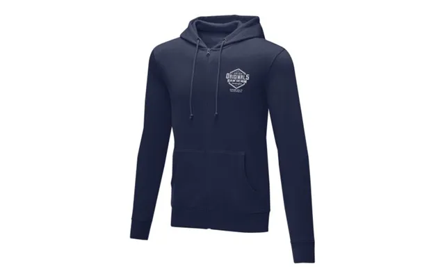 Promotional Theron Men’s Full Zip Hoodie Navy Branded With Your Logo product image