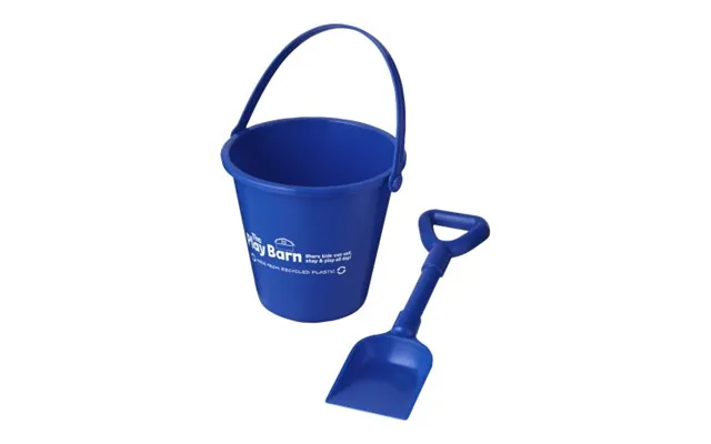 Promotional Tides Beach Bucket And Spade Blue Branded With Your Logo