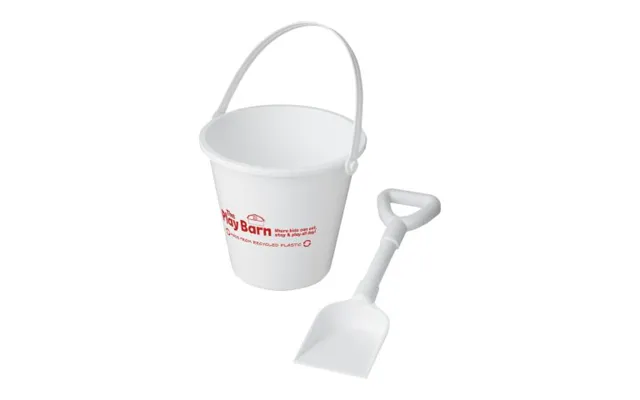 Promotional Tides Beach Bucket And Spade White Custom Branded Merch With Logo For Bulk Corporate Gifts
