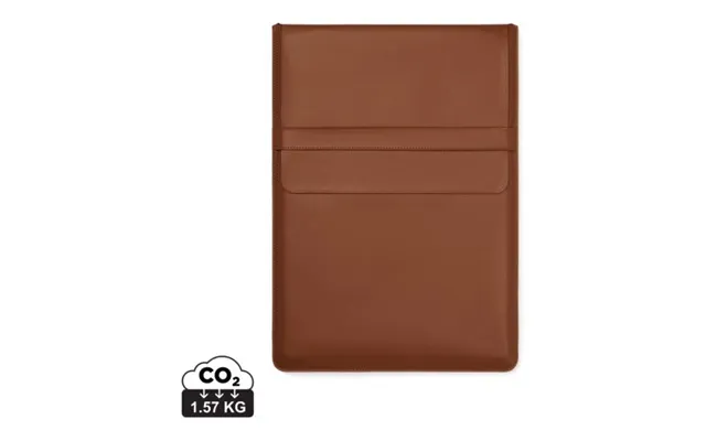 Promotional Timo Pu Rcs Rpet 16 Laptop Sleeve Brown Branded With Your Logo