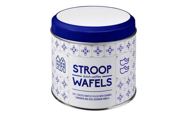 Promotional Tin For Dutch Waffles Sanvi Custom Multicolor Branded With Your Logo