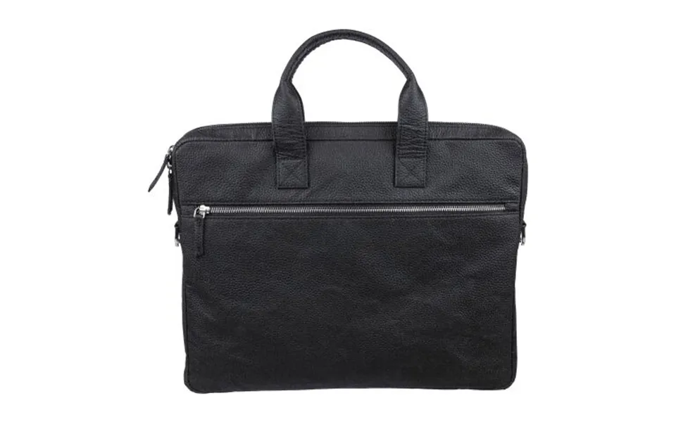 Promotional Tomato Leather Laptop Bag Lillian Black Branded With Your Logo